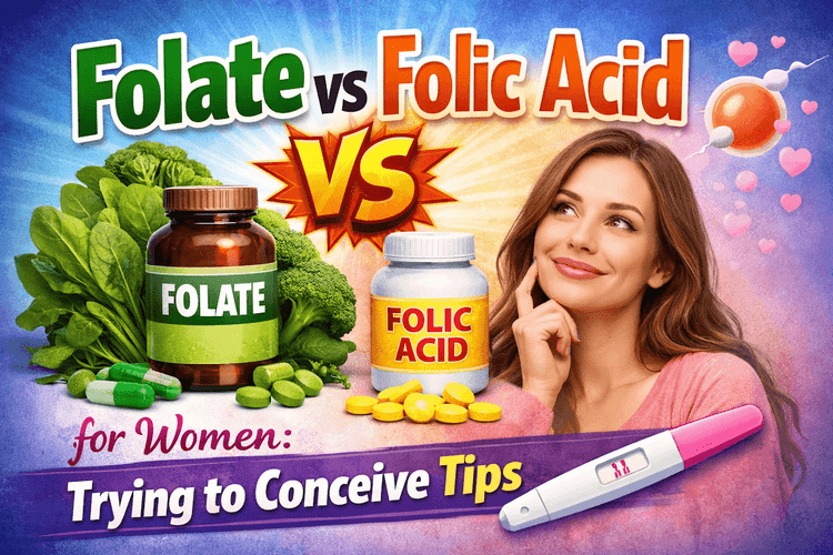Folate vs Folic Acid for Women: Trying to Conceive Tips