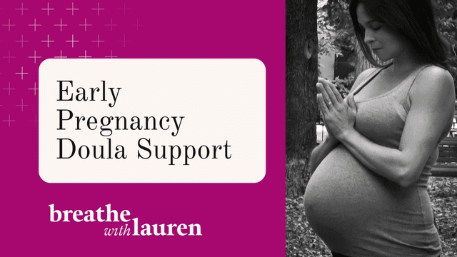 Early Pregnancy (1st Trimester) Support