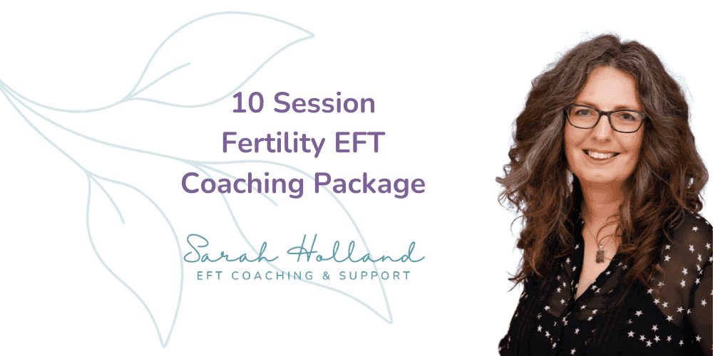 Paquete de 10 sesiones de coaching EFT sobre fertilidad