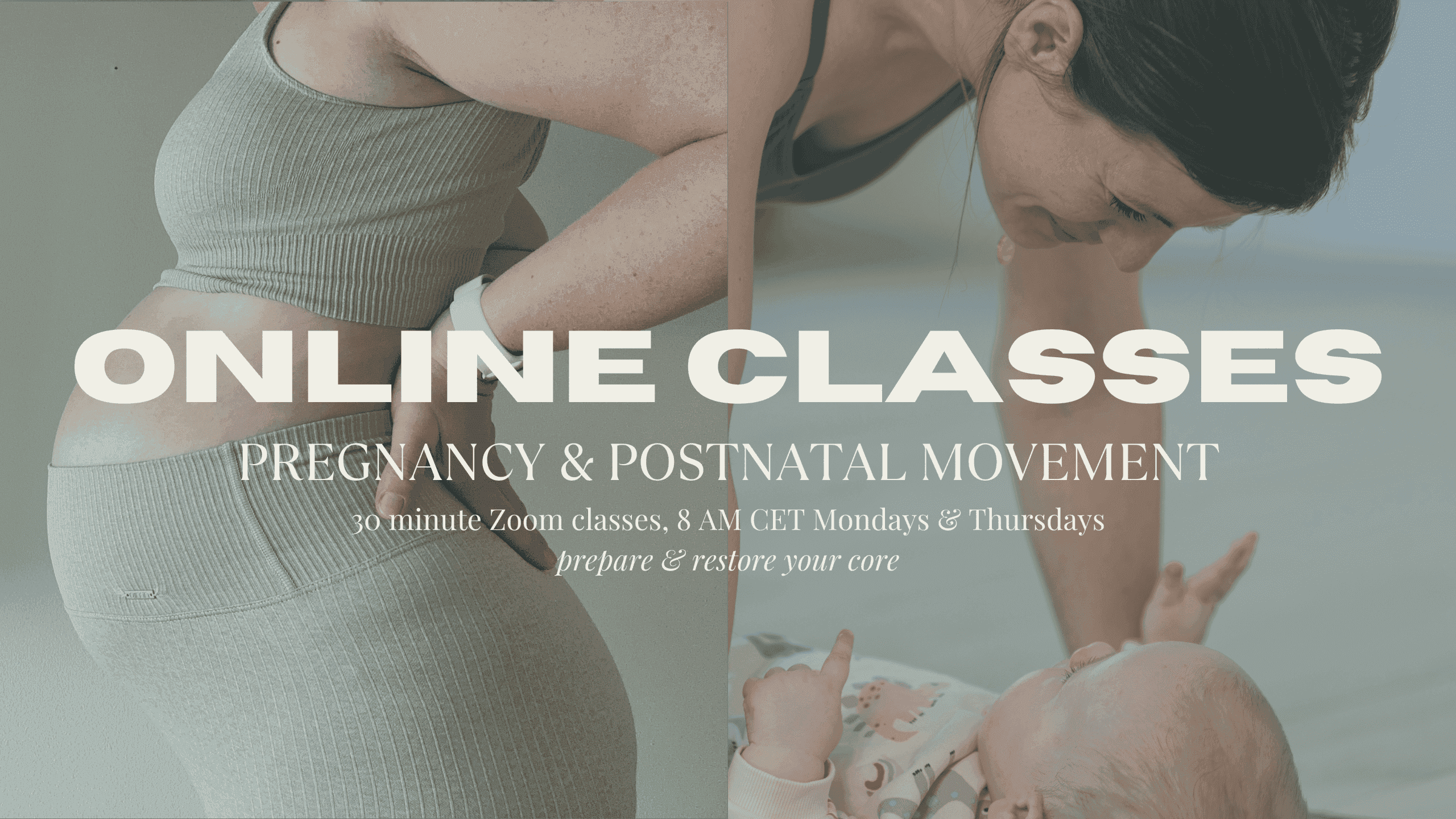 Pregnancy & Postnatal Zoom Classes