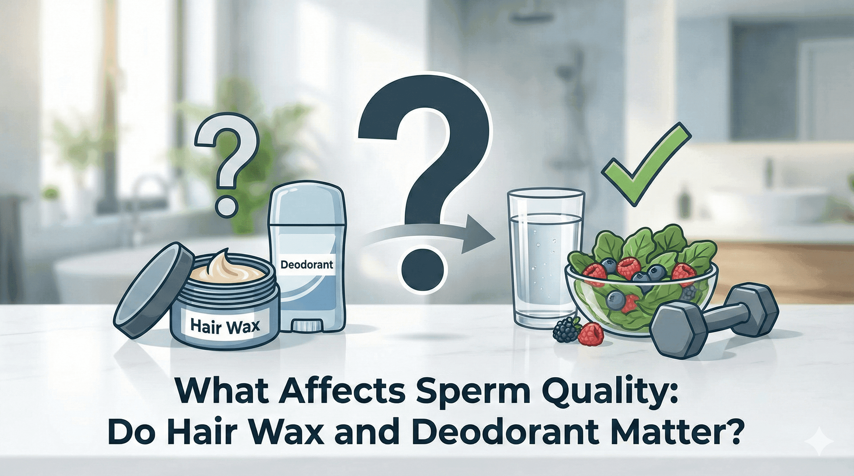 What Affects Sperm Quality: Do Hair Wax and Deodorant Matter?