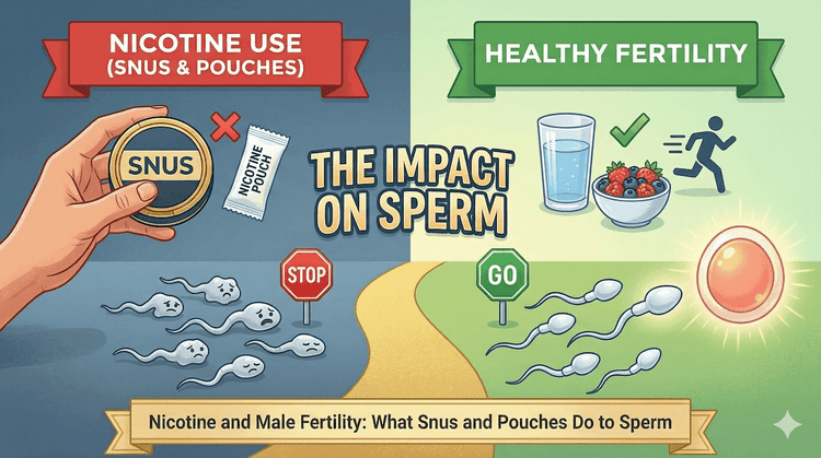Nicotine and Male Fertility: What Snus and Pouches Do to Sperm