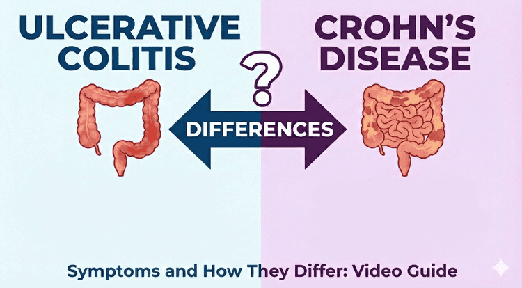 Ulcerative Colitis Symptoms & How They Differ From Crohn’s Disease