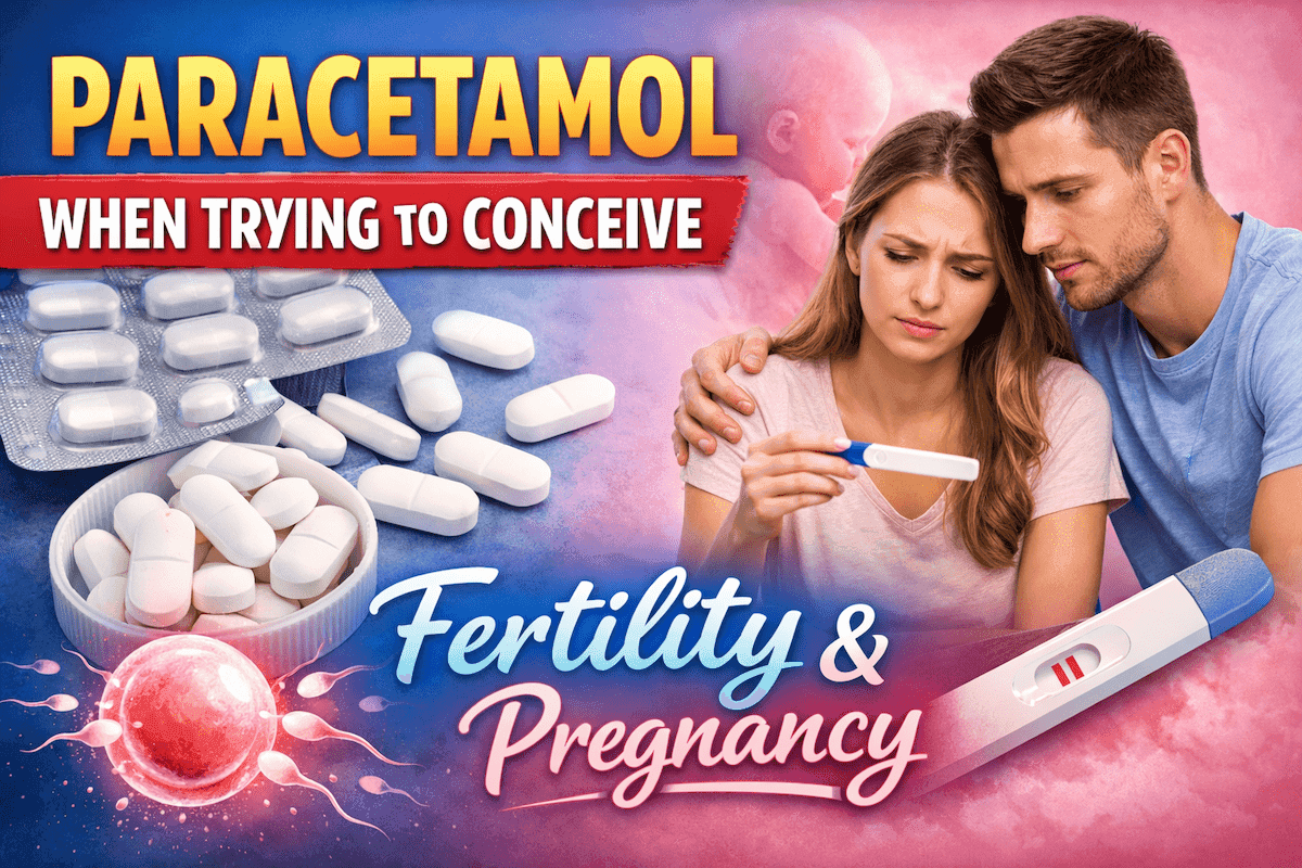 Paracetamol al intentar concebir: Fertilidad y embarazo