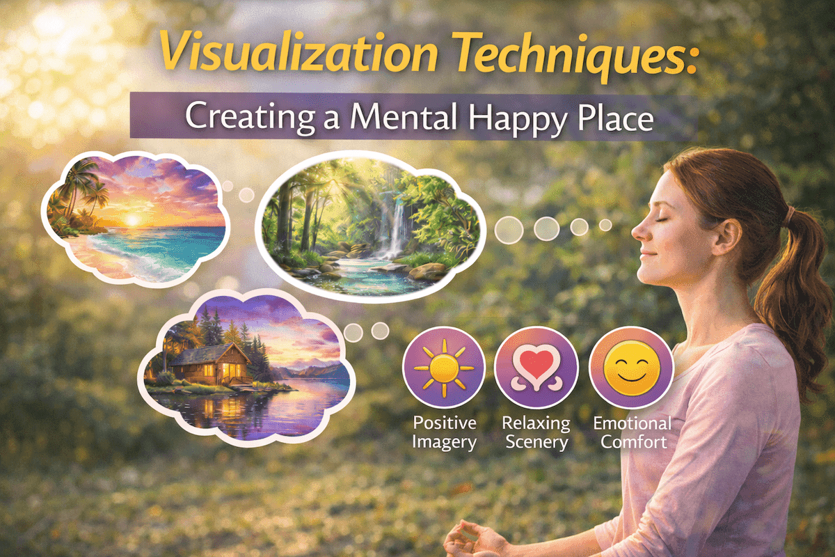 Técnicas de Visualización: Crear un Lugar Mental Feliz