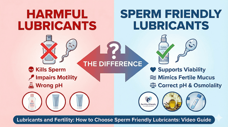 Lubricantes y fertilidad: Cómo elegir los más seguros