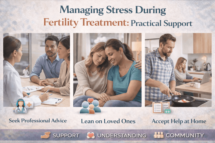 Håndtering af stress under fertilitetsbehandling: Praktisk støtte