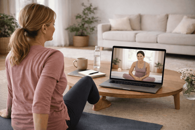 Online Perimenopause Yin Yoga Classes