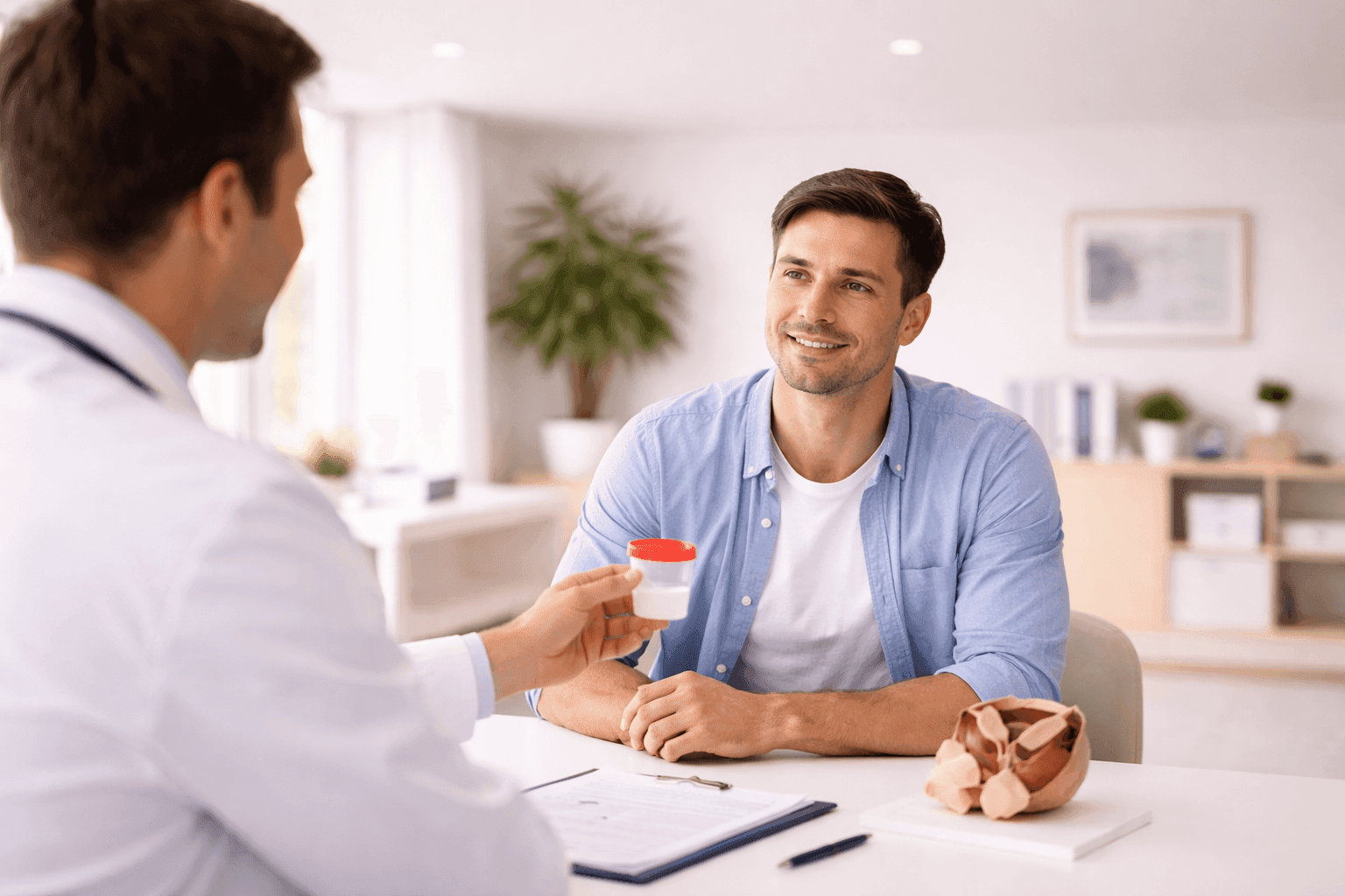 Male Fertility Testing: What to Expect at Your First Clinic Visit