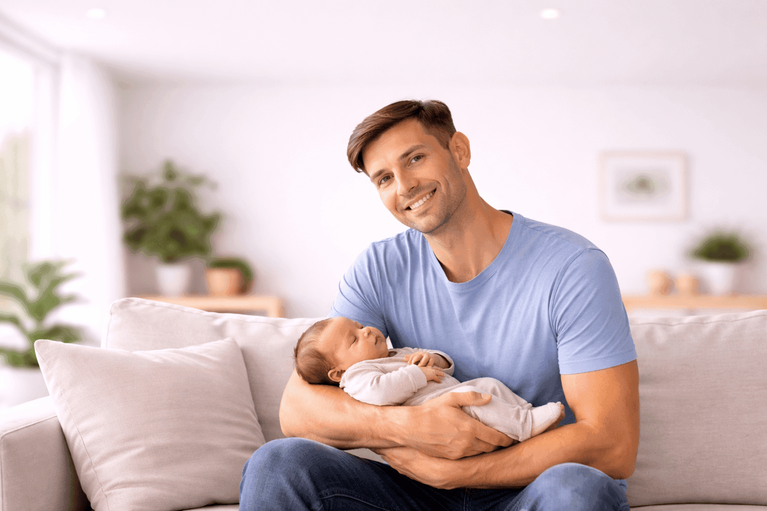 Hvordan Simon øgede sin sædkvalitet og bød en sund baby velkommen