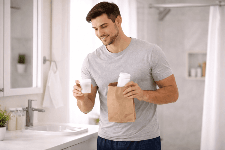 Preparing for a sperm sample