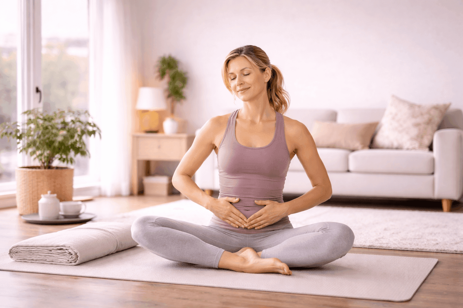 Fertility Yoga Exercise: Days 4-6 (End of Menstrual Phase)